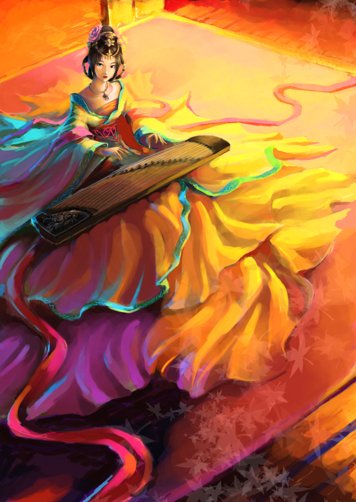 插画 古风 动漫 中国风