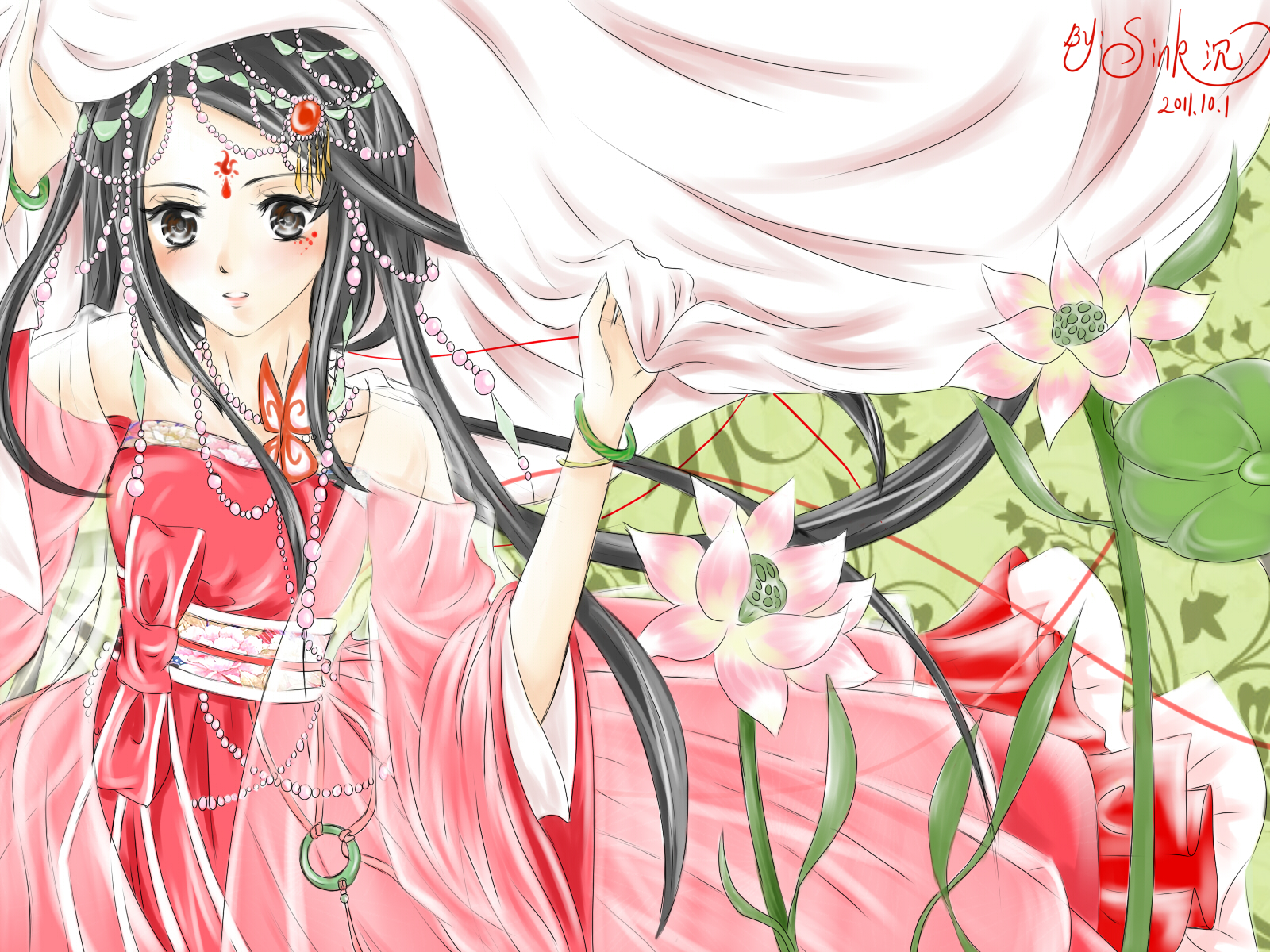 插画 古风 动漫 中国风