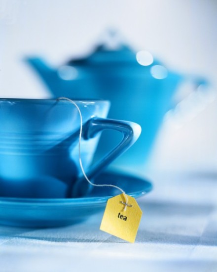 blue tea