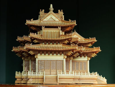 古建筑模型——故宫角楼