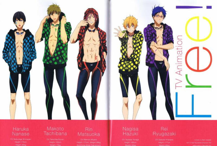 「free!」 众人泳装 - 堆糖,美图壁纸兴趣社区