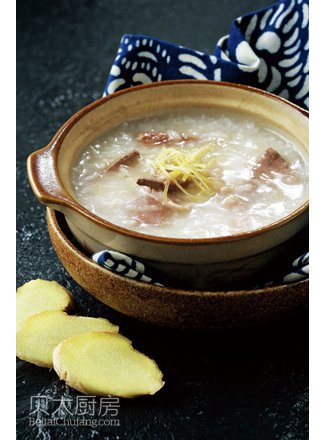 生滚猪肝粥~~秋季养生啦