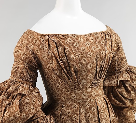 dress close up bodice detail 1837-1839 堆糖,美图壁纸兴趣社
