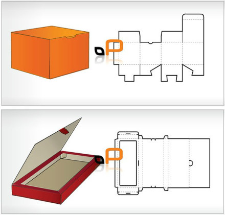 包装盒的折法