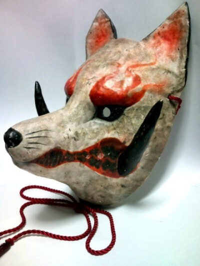 中国古代狐狸面具图片