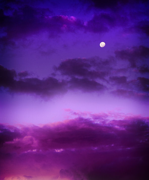 emoji紫色月亮图片