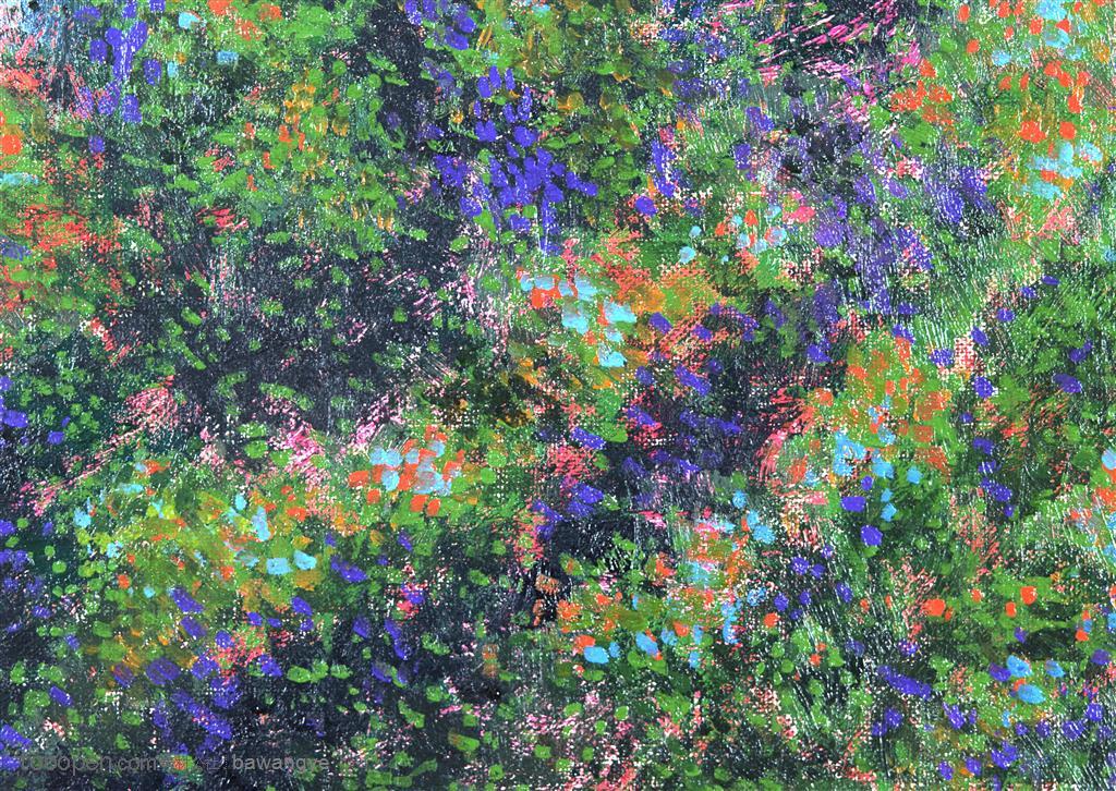 颜料肌理-点状分布的颜料笔触紫绿多色背景… - 堆糖,美图壁纸兴趣