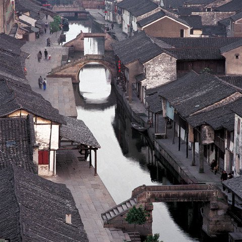 江南水乡建筑特点图片
