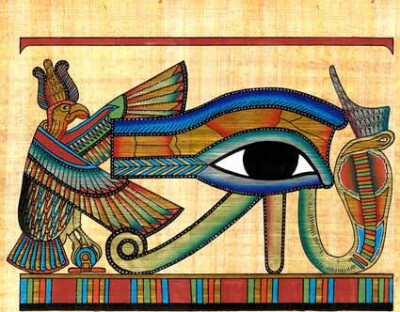 荷鲁斯之眼(the eye of horus)是一个自古埃及时代便流传至今的符号