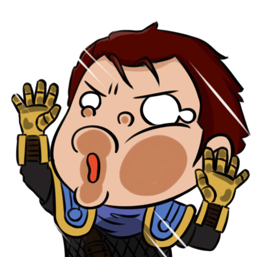 贴玻璃系列头像第四十三弹之英雄联盟德玛西亚