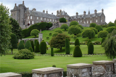 德鲁蒙德城堡花园(drummond castle)