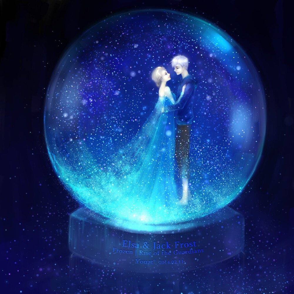 《冰雪奇缘》jelsa elsa 《守护者联盟》jack frozen