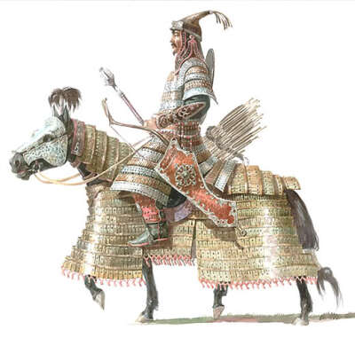 蒙古骑兵装备图片