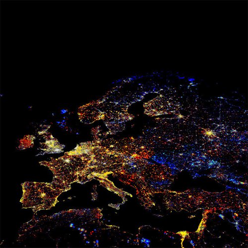 全世界夜景摄影图片