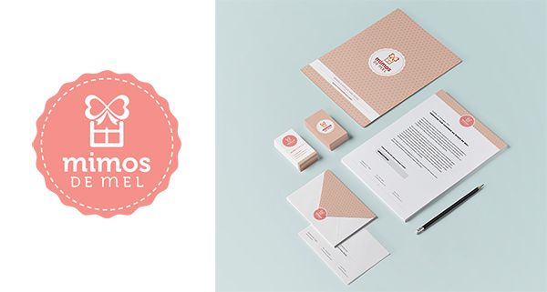 branding - design - logo - mimos de mel - gift logo