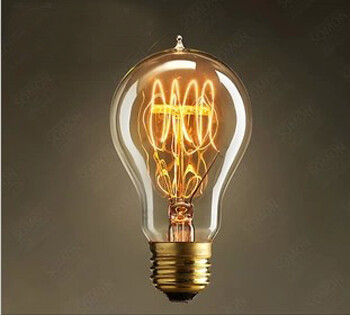爱迪生发明灯泡
