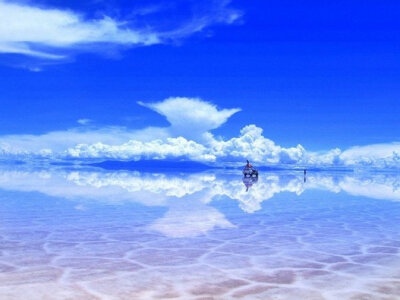 乌尤尼盐沼,位于玻利维亚,玻利维亚位于南美洲