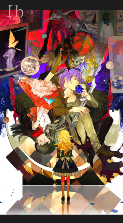 ib 图片评论 0条  收集   点赞  评论  插画 动漫【恐怖美术馆ib】id