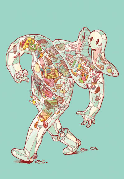 whats inside? by brosmind, via behance