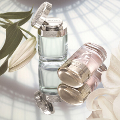 亮晶晶的芬芳,cartier baiser volé shimmering eau de parfum