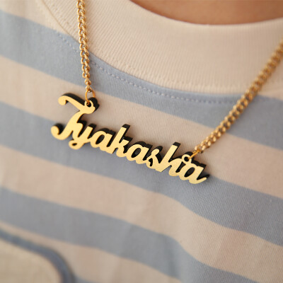 tyakasha塔卡沙春夏亚克力项链2款可选