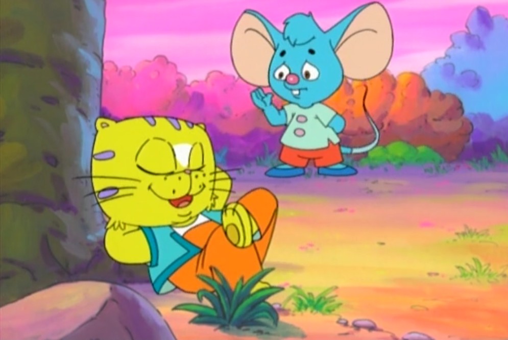 蓝皮鼠和大脸猫钢琴谱图片