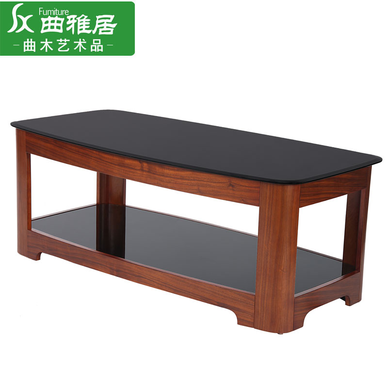 实木家具 曲木电脑桌 茶几 曲木茶几 电视柜 书架 圆茶几 小茶几 家具