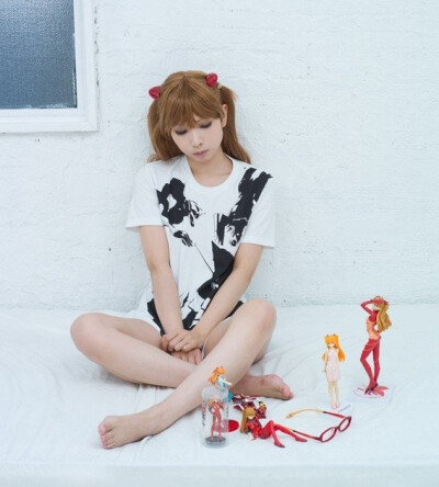 日系神田翠《明日香热裤》cosplay 欣赏