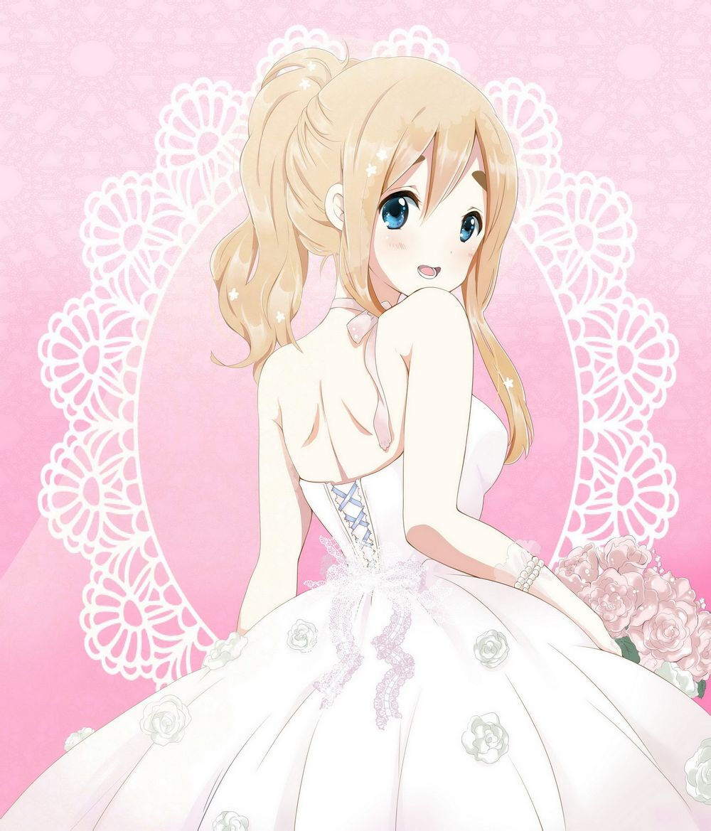 婚纱 动漫美图 二次元 唯美插图