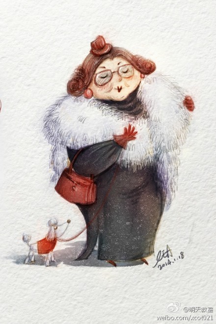 q版贵夫人 - 堆糖,美图壁纸兴趣社区