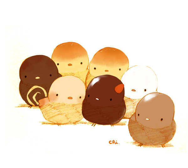 お菓子の福袋美食 萌物 可爱 动物 小鸡仔