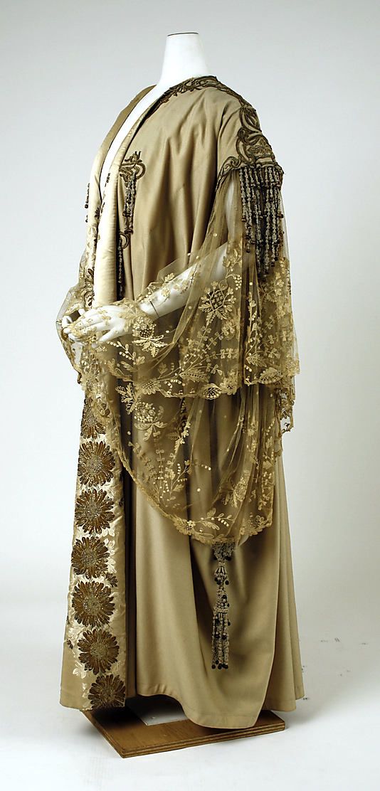 haute couture charles frederick worth evening gown