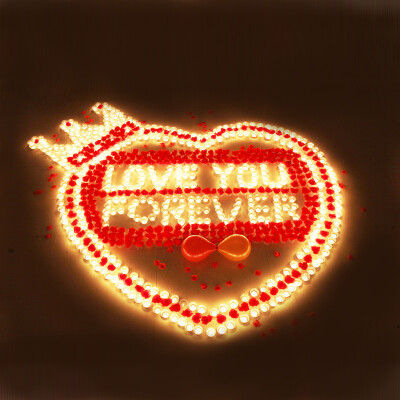 通达 创意diy蜡烛玫瑰浪漫套餐爱心生日蜡烛表白求婚心形小蜡烛