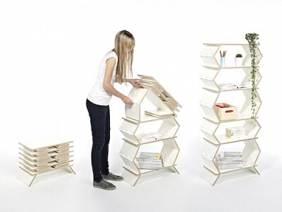 折叠书架的设计方案图片