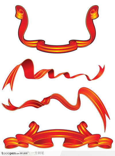 飘带 素材 - 堆糖,美图壁纸兴趣社区