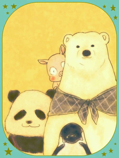 白熊咖啡厅,萌萌哒