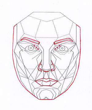 asian variation from rf mask medial epicanthic f