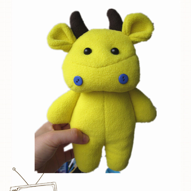 手工diy 布娃娃自制 布艺 小牛