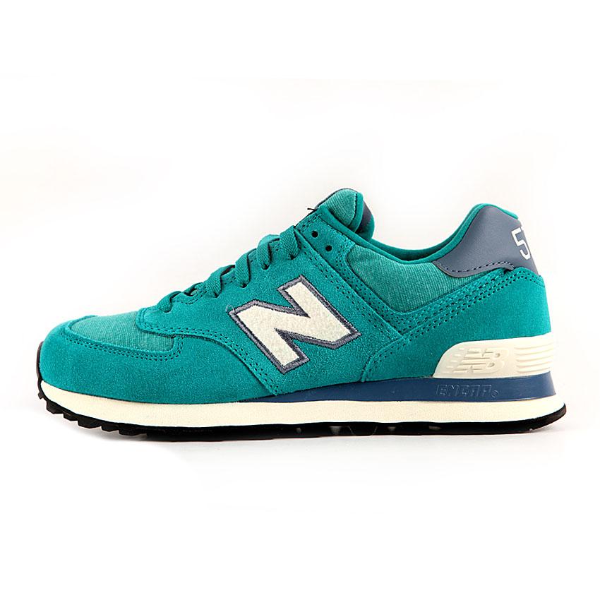 新百伦new balance 574经典 女款低帮翻毛皮 运动慢跑鞋wl574pgw