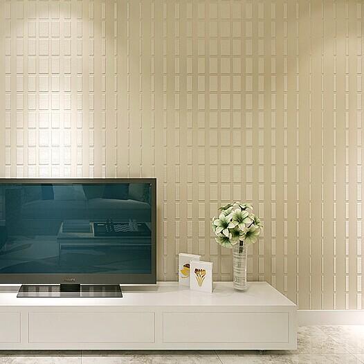 3d无纺布墙纸 现代简约立体浮雕 客厅卧室电视背景墙纸 全国