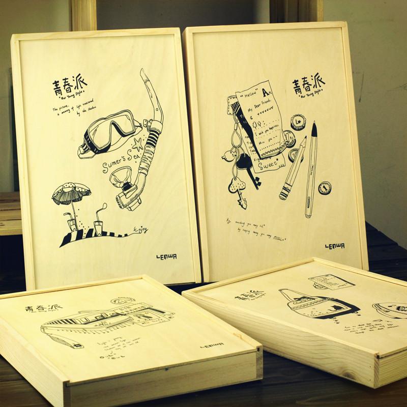 《青春派》同学录留言册校友录复古同学录