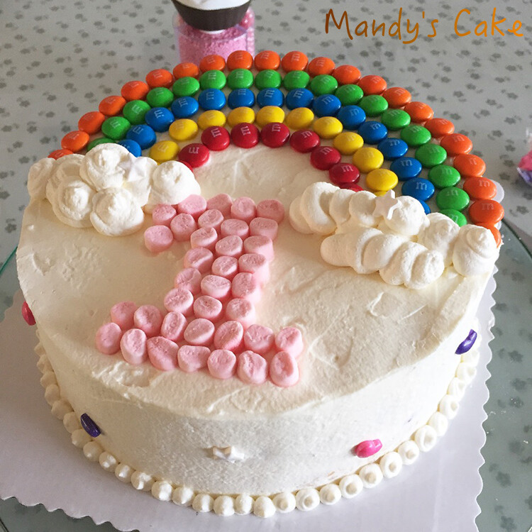 1周岁宝宝的生日蛋糕 她会喜欢吗