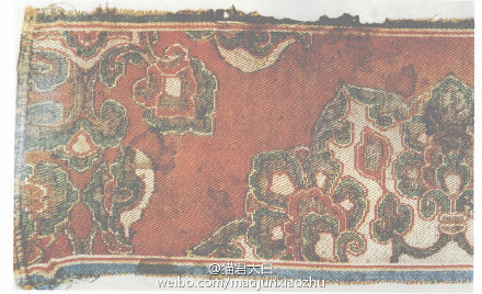 联珠花树对鹿纹锦/唐 联珠鹿纹锦/唐 联珠团花纹锦/唐 波斯萨珊王朝