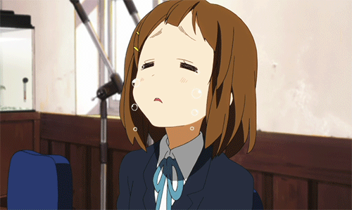 平泽唯轻音少女萌萌哒可爱动漫动画gif