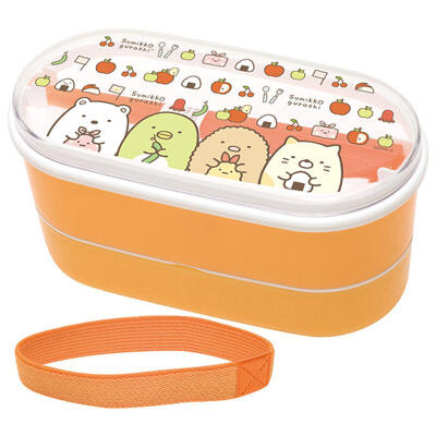 国内现货sanx 角落生物双层便当盒日制