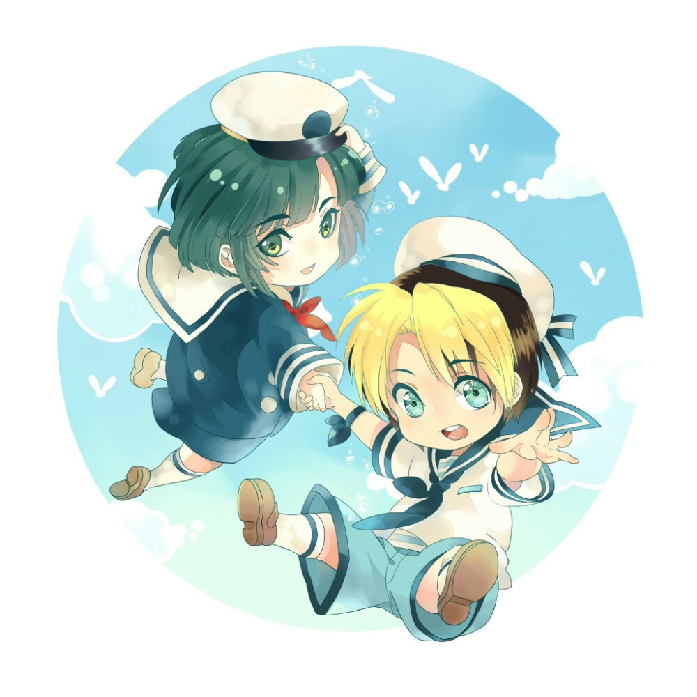 棋魂#亮光#两只小海军w@哉基基】