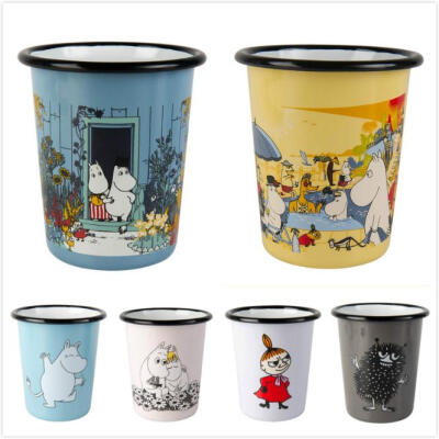 芬兰muurla moomin姆明搪瓷杯 牛奶杯 无柄杯 400ml 多款