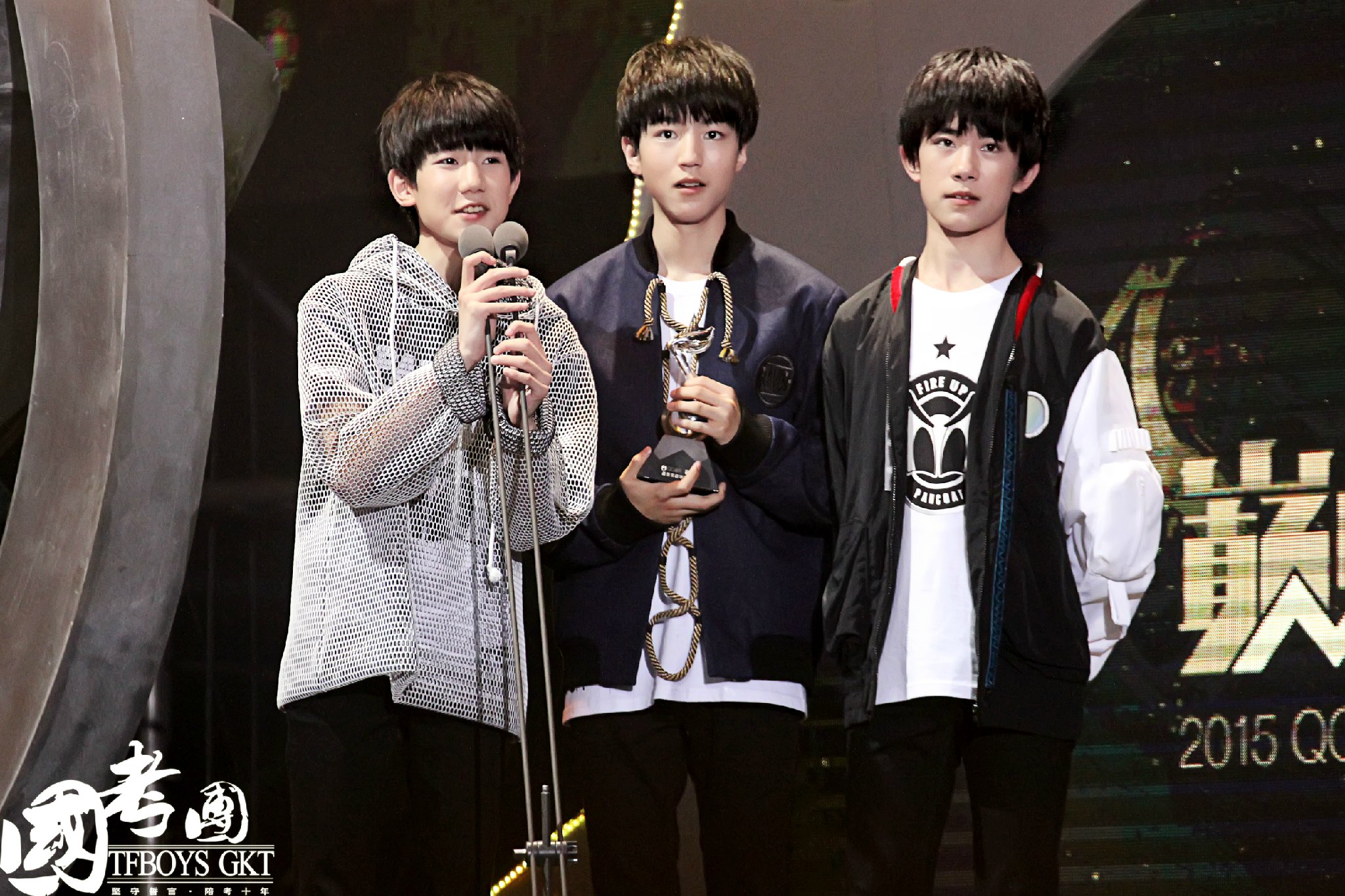 tfboys 2015qq音乐年度盛典