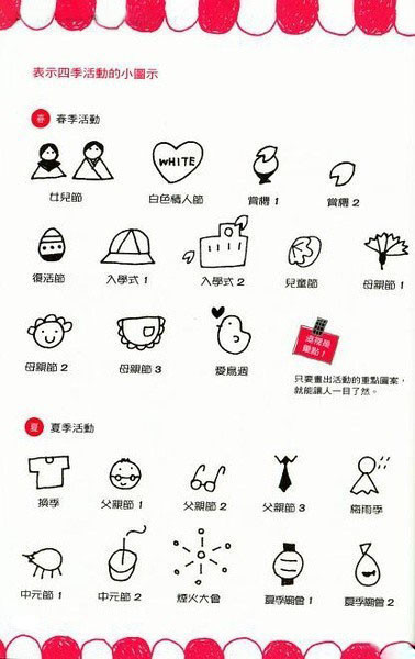 一些简笔画小素材,喜欢记手账和上课传纸条的小伙伴收好