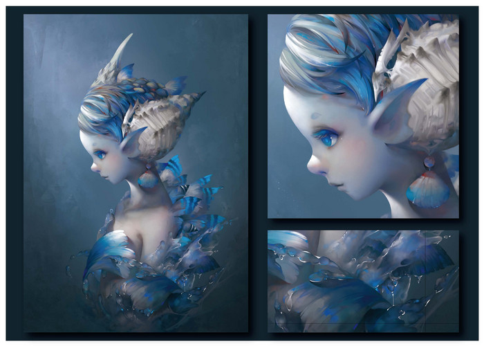 aestheticmelody繁恩涂鸦王国插画